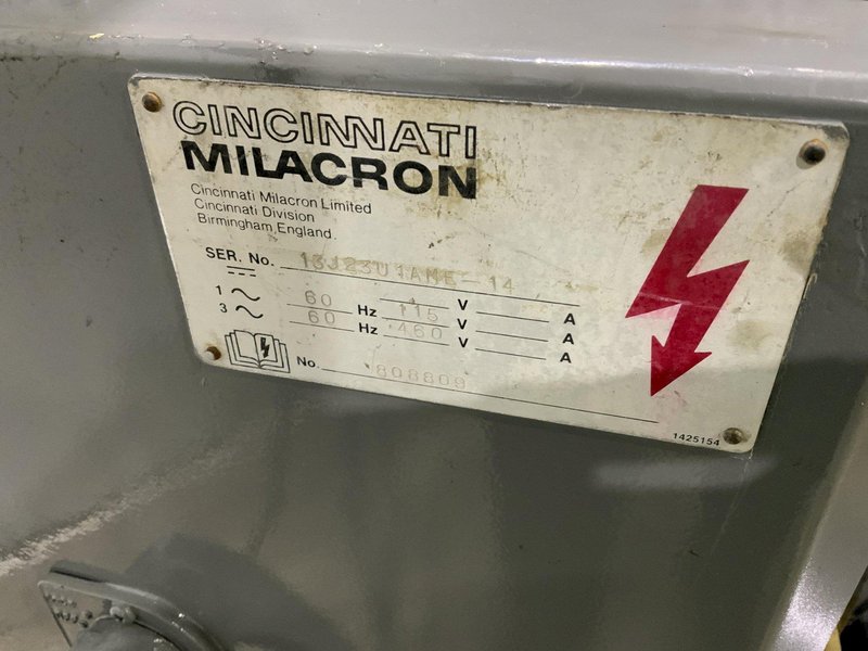 CINCINNATI MILIACRON MODEL 207 MK HORIZONTAL MILL: STOCK #81498