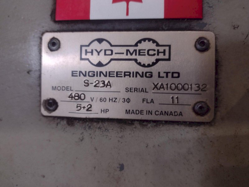 16" X 20" HYD MECH MODEL #S-23A SWIVEL MITRE HORIZONTAL AUTOMATIC BANDSAW: YOBRO #23905