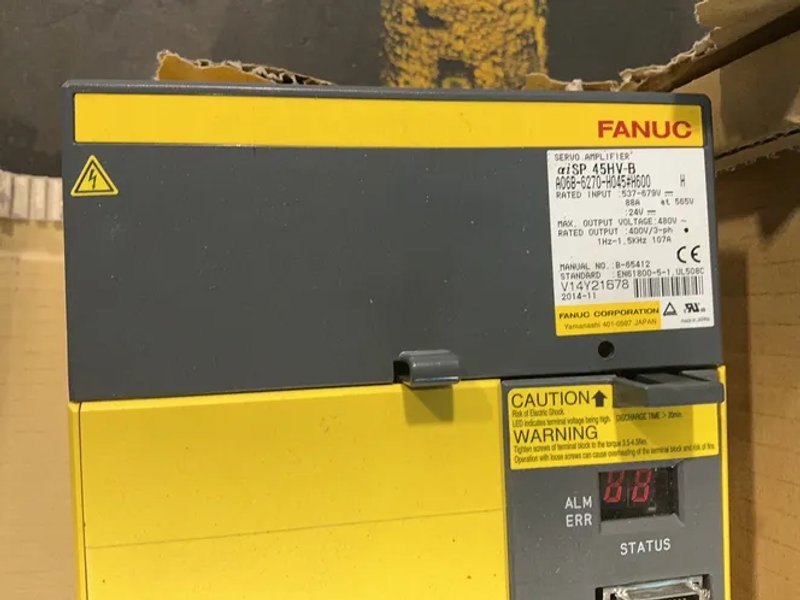 Fanuc Servo Amplifier - Aisp 45hv-b / A06b-6270-h045#h600
