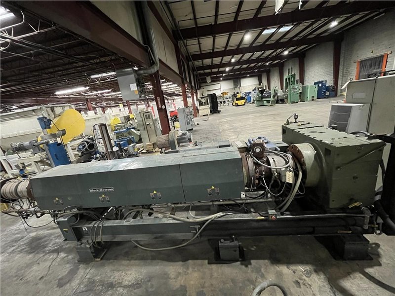Black Clawson Used 6XTR 6" Single Screw Extruder