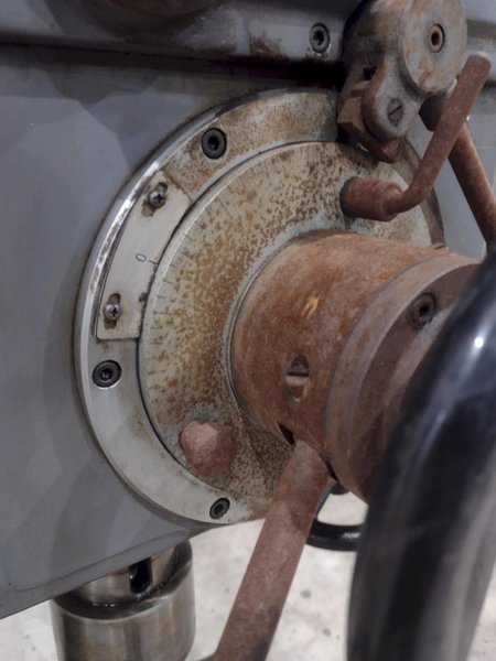 3' x 9" IKEDA MODEL #RMS9 RADIAL DRILL: STOCK #20768