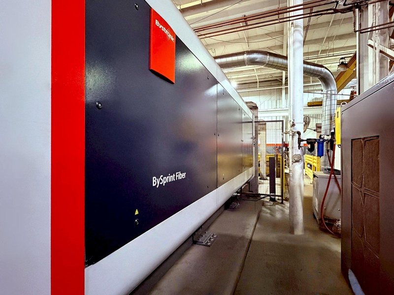 6000 KW BYSTRONIC BYSPRINT FIBER 3015 LASER. STOCK # 0327526