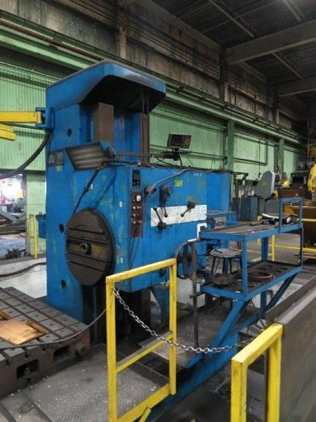 5.25" UNION HORIZONTAL BORING MILL. STOCK #0317722