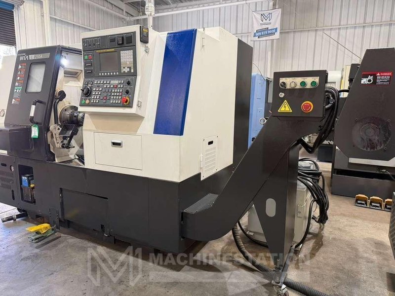 Hyundai WIA L210A CNC Turning Center – Bar Feeder Lathe