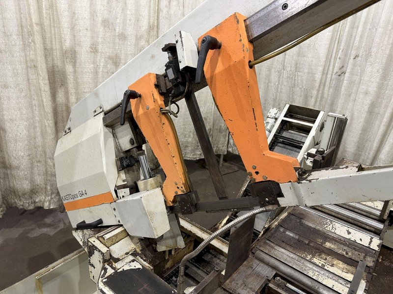 12-1/2" X 12-1/2" KASTO MODEL POS/GA4 HORIZONTAL BANDSAW: STOCK #77086