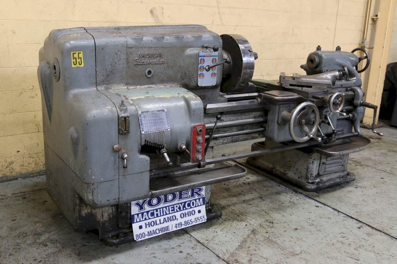 22" X 36" AMERICAN PACEMAKER ENGINE LATHE: STOCK #68719