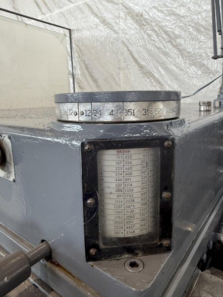 3A WARNER &amp; SWASEY M-3500 SADDLE TYPE TURRET LATHE. STOCK # 0345325