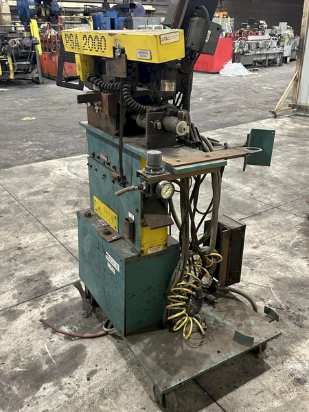 10" GUILD MODEL #PSA-2000 SHEAR END COIL STRIP WELDER: STOCK #22608