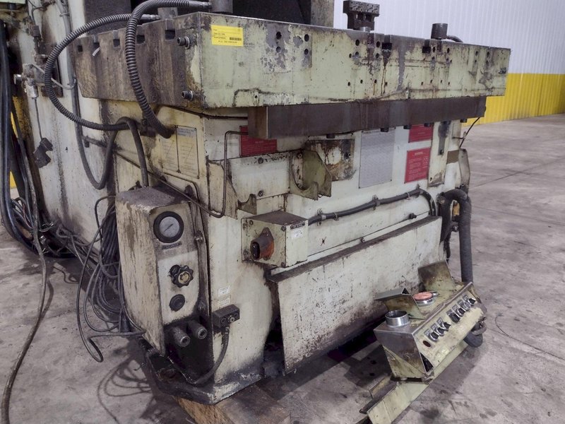 220 TON AIDA MODEL #NC1-200(2) GAP FRAME PRESS, WITH 9.84" STROKE: STOCK #22203