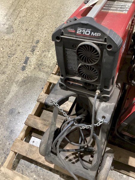 LINCOLN ELECTRIC POWER MIG 210 MP Mig Welder USED