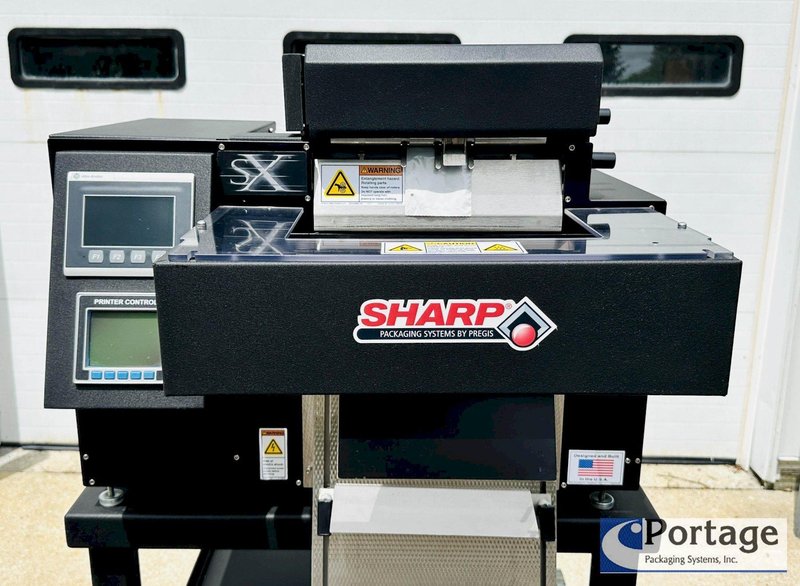 Sharp Packaging Systems  |  SX Tabletop Bagger w/Black Stand / Table INCLUDED