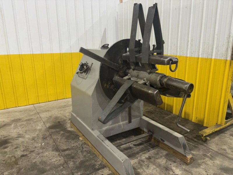 6,000 LB X 24" AMERICAN STEEL LINE NO. 1000 UNCOILER. STOCK # 0991925