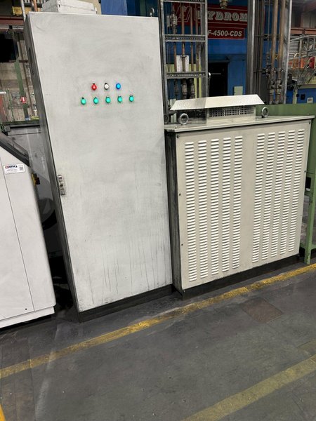 400 TON HYDROMEC HF4000 FORGING PRESS CELL W/ CEFI INDUCTION UNIT