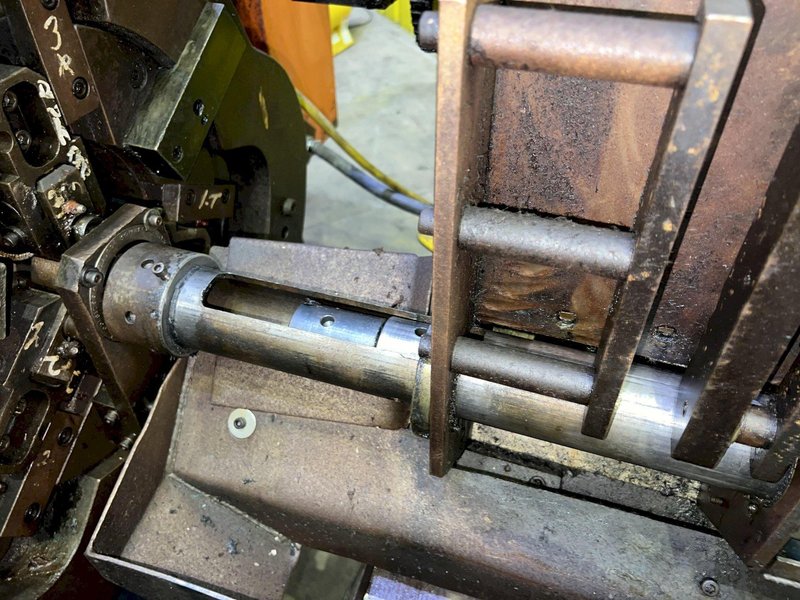 3" KINEFAC MODEL #MC-6-F "KINE-ROLLER" 3-DIE AUTOMATIC THREAD ROLLER THREADER: STOCK #17073