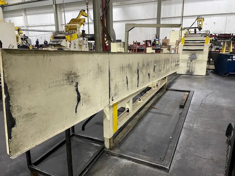 COE 22' X 24" THREADING TABLE, STOCK# 14264T