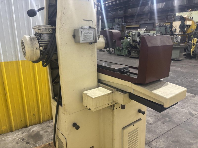 6" x 18" KENT MODEL #KGS-618 HAND FEED HORIZONTAL SURFACE GRINDER: YOBRO #23889