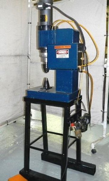 .55" TAUMEL ORBITAL HEAD FORMING MACHINE