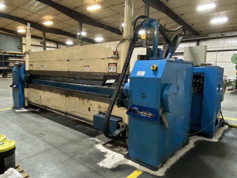 11 Ga x 13′ Bertelsen Double (Up and Down) Folding Machine, 2005 – Heavy Duty