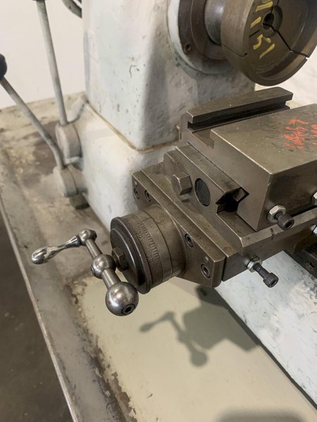 6" X 18" HARDINGE MODEL DSM59 SHOP LATHE. STOCK # 0746623.