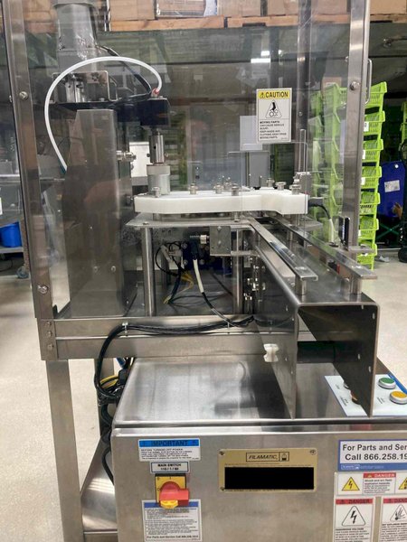 Filamatic Econofil Dual Head Filler and CT-100 Cap Tightener, 2019