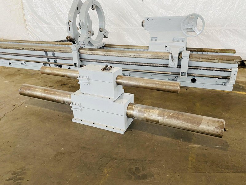44" X 396" TOS MODEL #SU100 HEAVY DUTY ENGINE LATHE. STOCK # 0848121