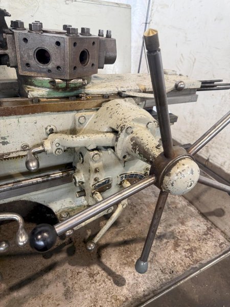 #4 WARNER &amp; SWASEY MODEL #4 TURRET LATHE: YOBRO #25778