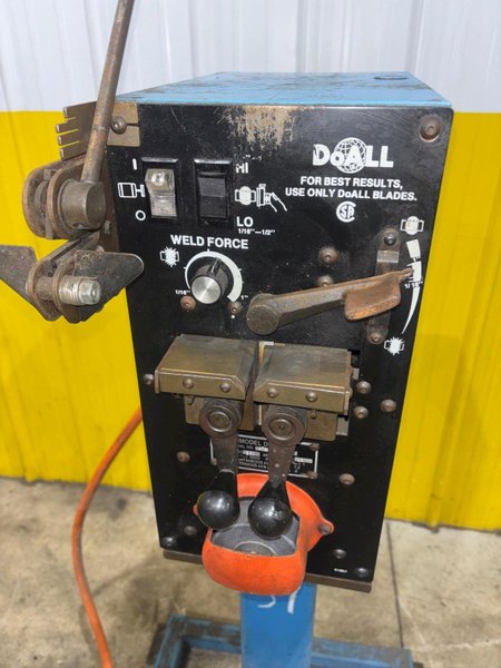 DOALL MODEL #DBW-15 INDUSTRIAL BAND SAW BLADE WELDER: YOBRO #24797