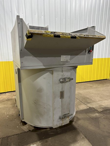 48" X 6.5 HP TECHVAL MODEL VALPAK HYDRAULIC ROTARY COMPACTOR: STOCK #18674