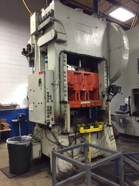 200 TON BLISS MODEL S2-200 SSSC PRESS: STOCK #66410