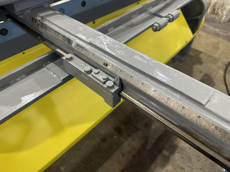 6' X 14 GA WYSONG POWER SQUARING SHEAR: STOCK #76971