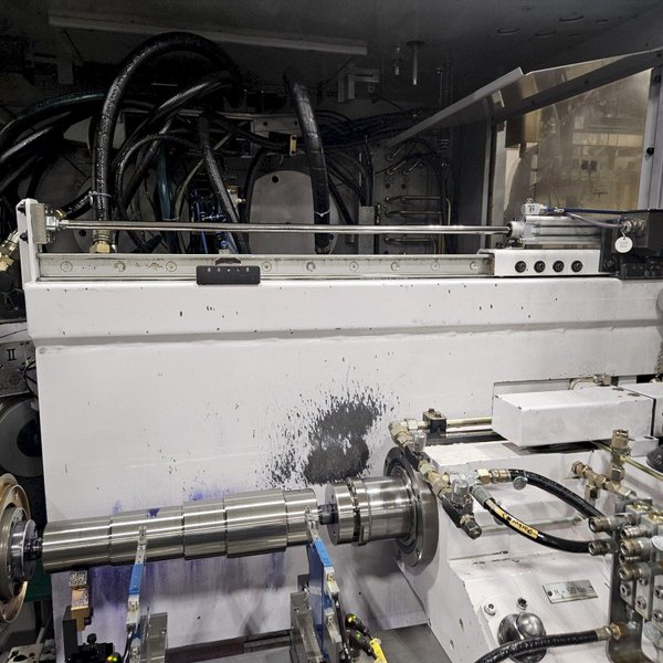 11" X 39" JUNKER JUCRANK 5000/50 CNC CRANKSHAFT GRINDING MACHINE. STOCK # 0328726