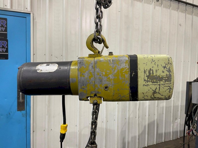 1 TON YALE SINGLE PHASE ELECTRIC HOIST HOIST: STOCK #74837