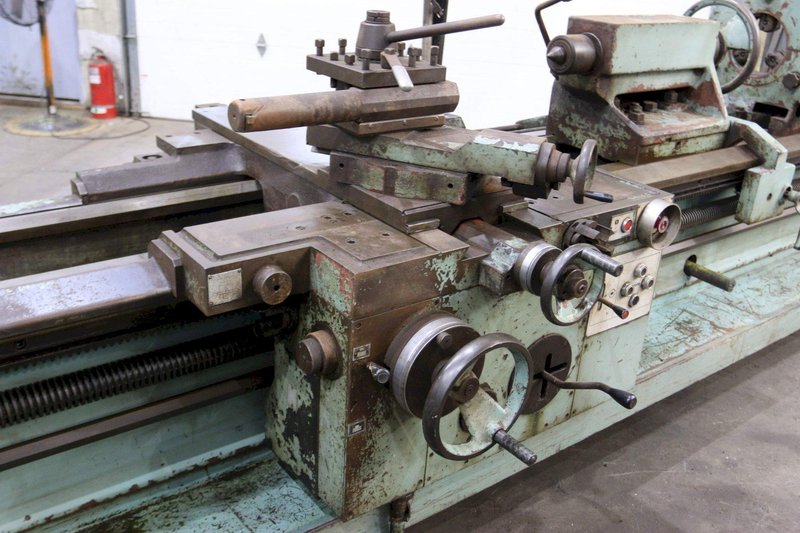 24" X 190" TOS MODEL SUS63 ENGINE LATHE: STOCK #71120