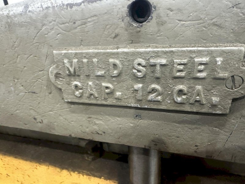 72"X 12 GAUGE WYSONG POWER SQUARING SHEAR: STOCK #77485
