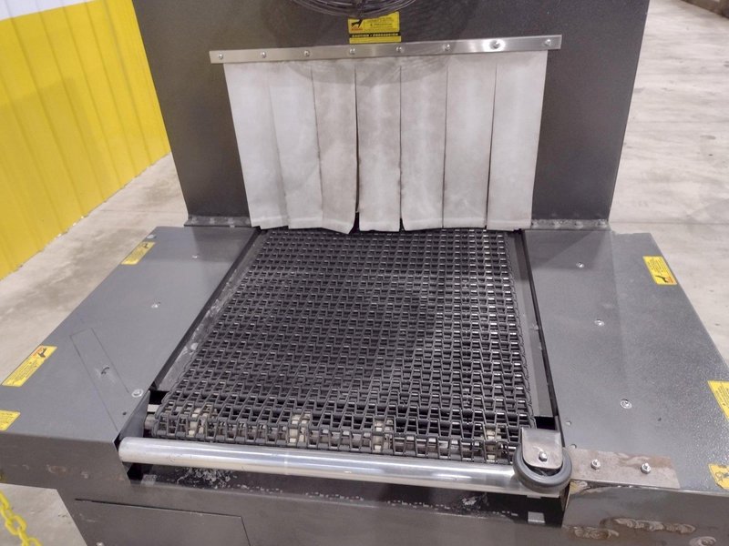 24" X 16" EASTEY MODEL #ETB2416 DUAL ZONE HEAT SHRINK TUNNEL MACHINE, NEW 2015: STOCK #20343