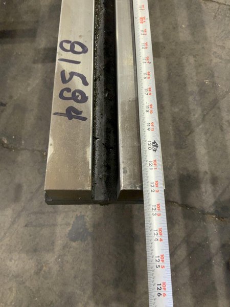 122" X 3" HIGH FILLER BLOCK BRAKE DIE.: STOCK #81584