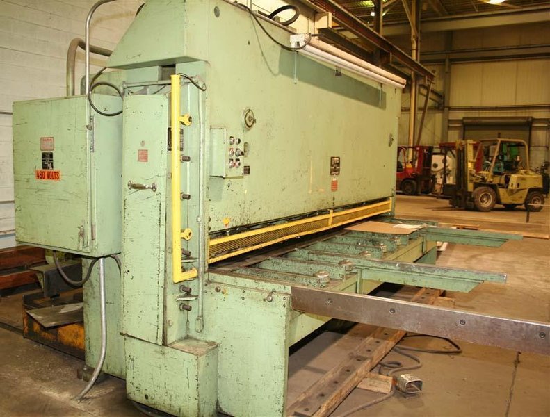 12' X 1/2" HTC HYDRAULIC POWER SQUARING SHEAR: STOCK 57556