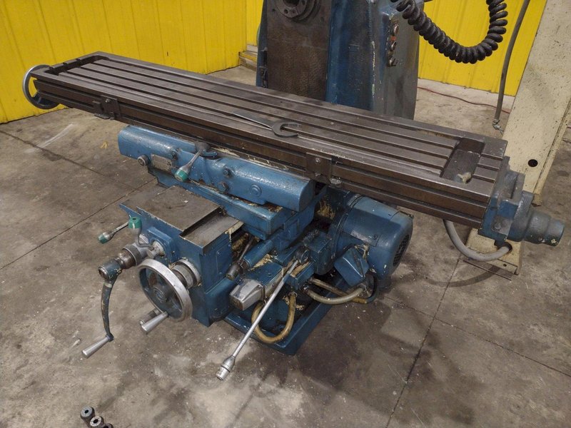CINCINNATI HORIZONTAL MILL WITH BRIDGEPORT HEAD: YOBRO #24332