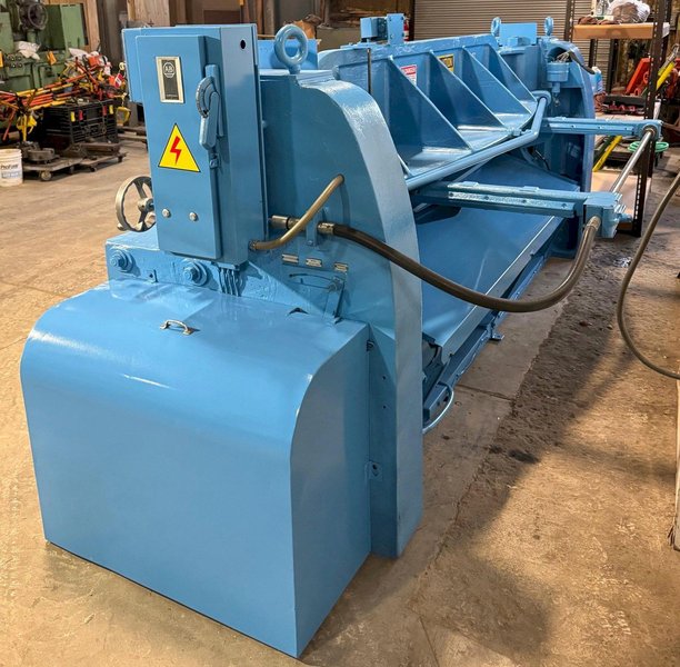 8' x 10 Ga. Roper Whitney Pexto Shear 10-U-8, FOBG, Front Supports