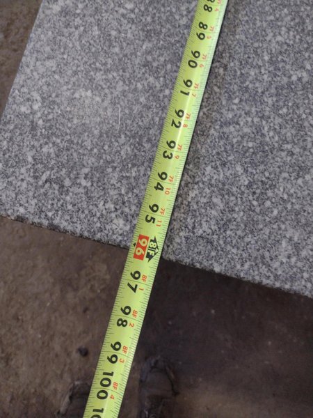 8' X 4' X 14" CHALLENGE PRECISION LAYOUT INSPECTION GRANITE TABLE: STOCK #23811
