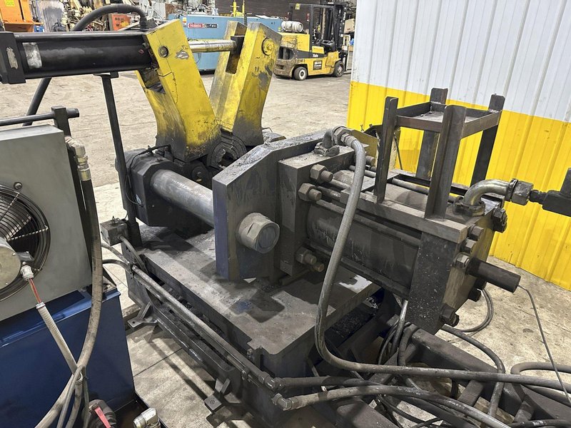 200 TON (2-3/8" TO 9-5/8") DIAMETER TRUE GRIT MODEL CT200 HYDRAULIC TUBE &amp; PIPE PUSH POINTER / END FORMER/ SWAGING PRESS: STOCK #22399