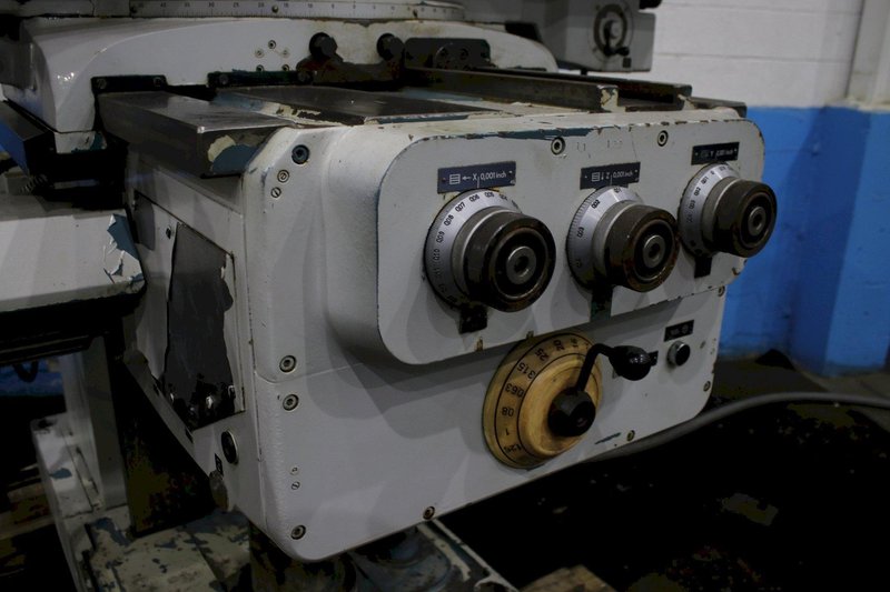 HECKERT MODEL #MS-F400-3 HORIZONTAL MILL: STOCK 59389