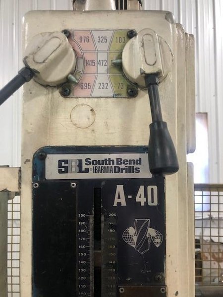 SOUTH BEND DRILL MODEL A-40 STOCK# 2480