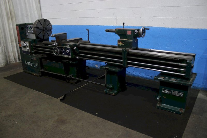 24" X 118" KINGSTON GAP BED ENGINE LATHE: STOCK #66727