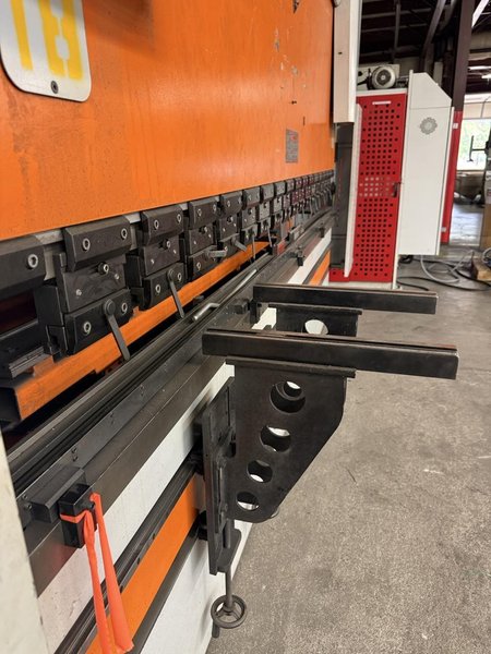 242 Ton x 12′ Ermak Power Bend Falcon Press Brake, -2014, CNC Backguage