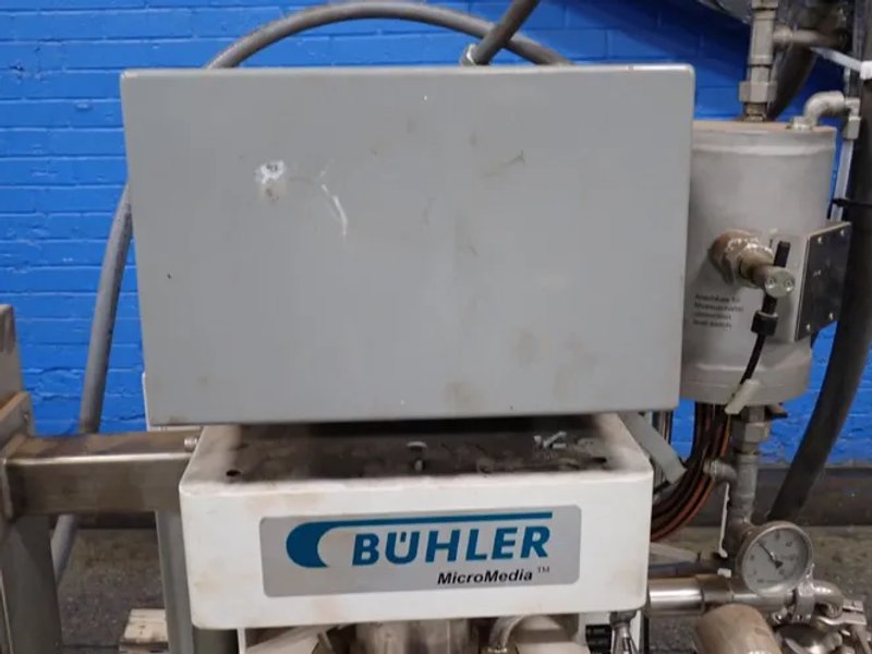 Buhler 3 Bar Vertical Annular Bead Mill - Fdcr 1mmx1
