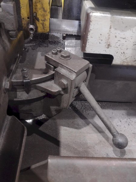 16" X 20" HYD MECH MODEL #S-23A SWIVEL MITRE HORIZONTAL AUTOMATIC BANDSAW: YOBRO #23905