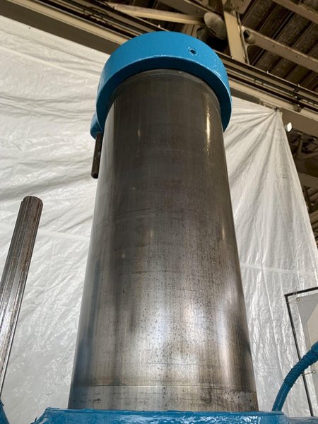 4' X 11"  CARLTON NATCO 1A RADIAL ARM DRILL. STOCK # 0893624