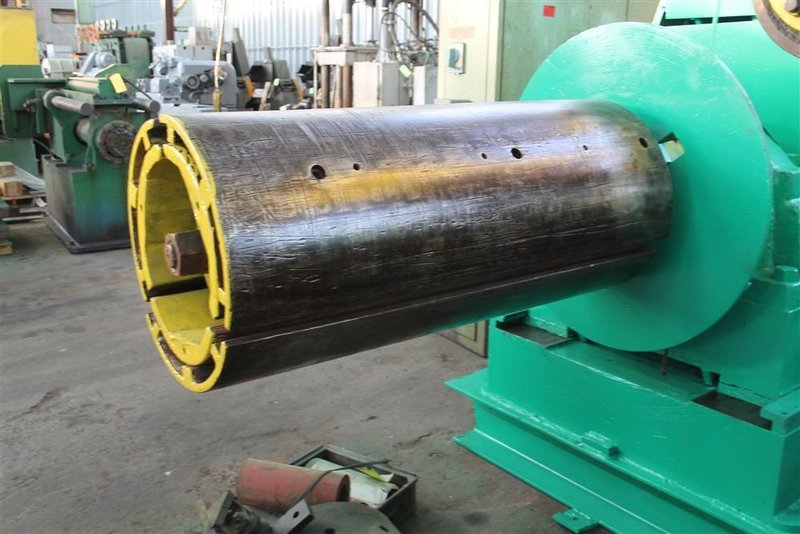 50" YODER MOTORIZED UNCOILER:  STOCK #59320