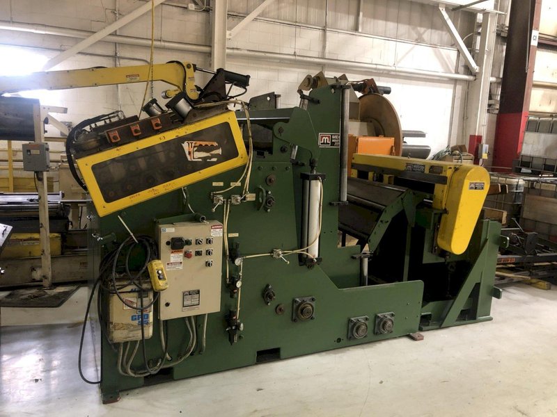 20,000 lbs Mecon Cradle Straightener Servo Feed Line